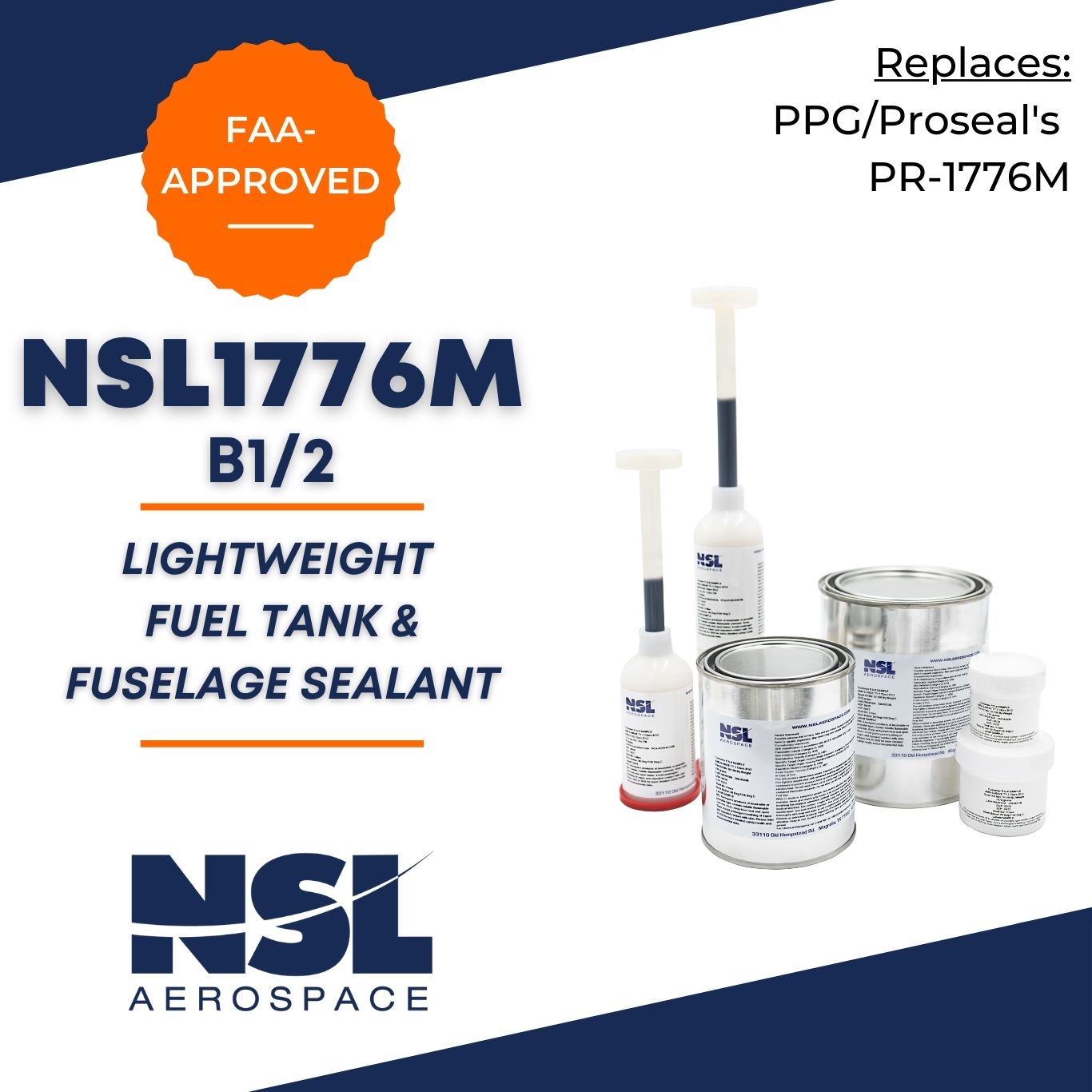 NSL1776M B1&frasl;2: Lightweight Aviation Fuel Tank and Fuselage