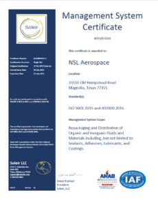 NSLAerospace2022-AS9100-2016ManagementSystemCertificate
