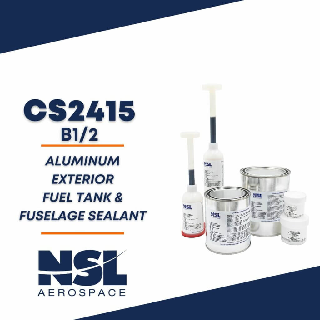 CS2415B1/2 Aluminum Exterior Fuel Tank & Fuselage Sealant