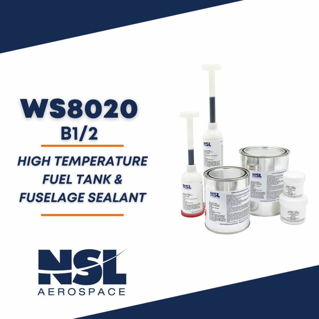 WS8020B1-2 High Temperature Fuel Tank & Fuselage Sealant