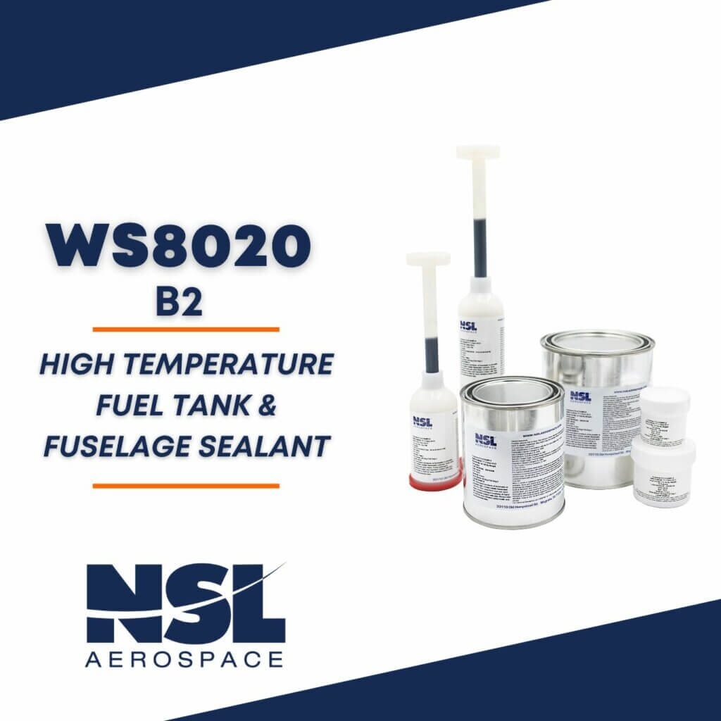 WS8020B2 High Temperature Fuel Tank & Fuselage Sealant