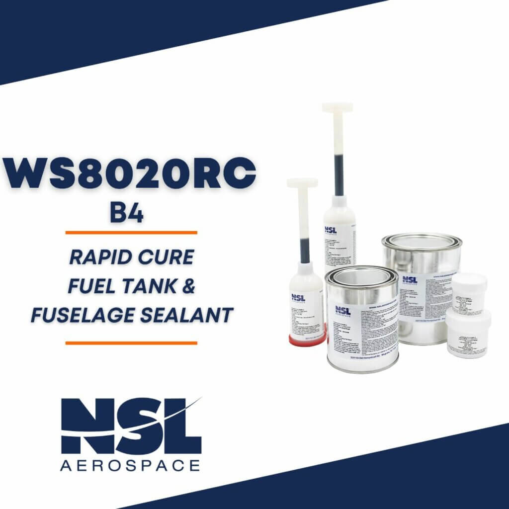 WS8020RC B4 Rapid Cure Fuel Tank & Fuselage Sealant
