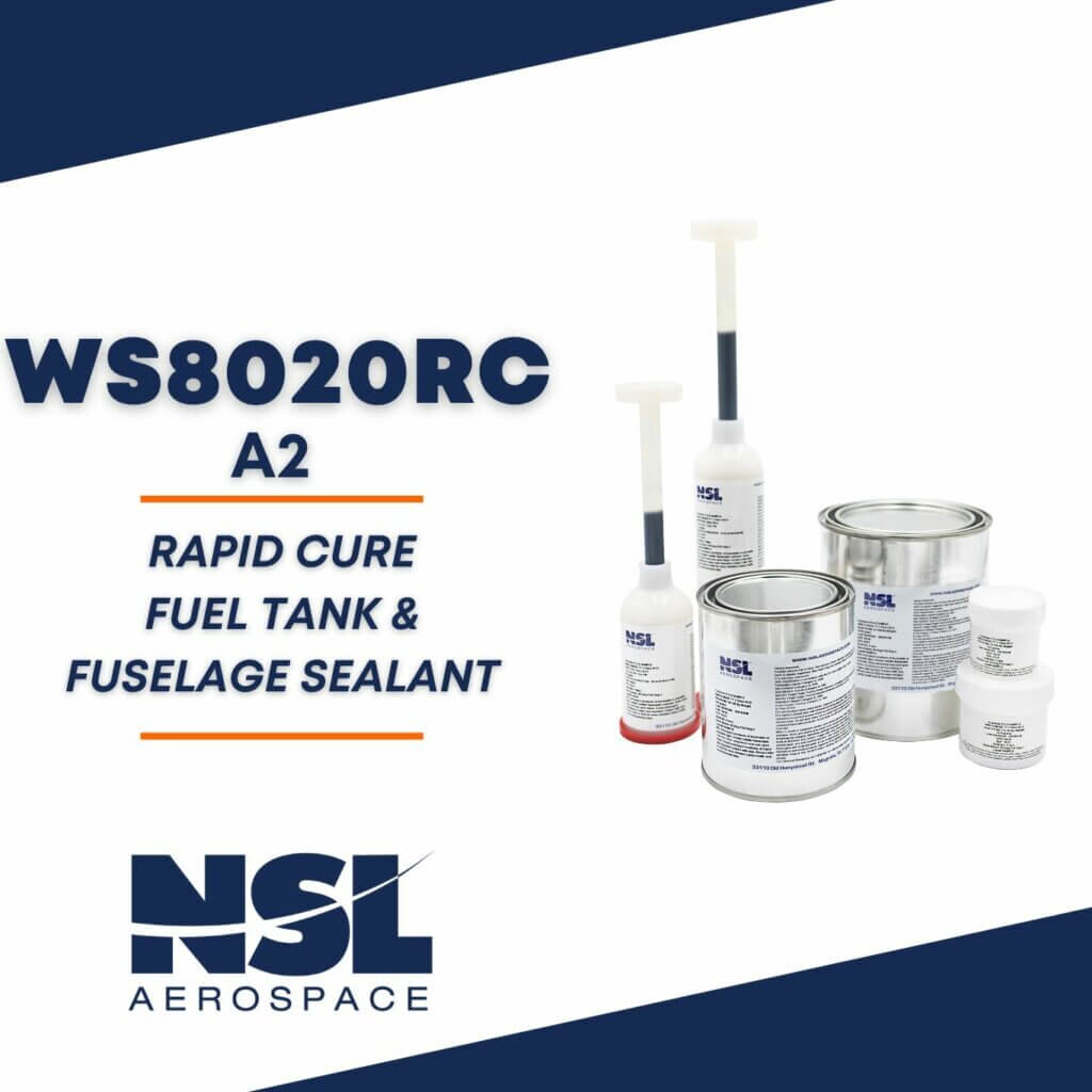 WS8020RCA2 Rapid Cure Fuel Tank & Fuselage Sealant
