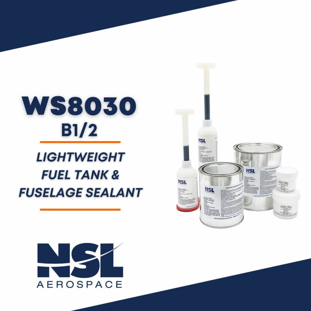 WS8030B1/2 Lightweight Fuel Tank & Fuselage Sealant