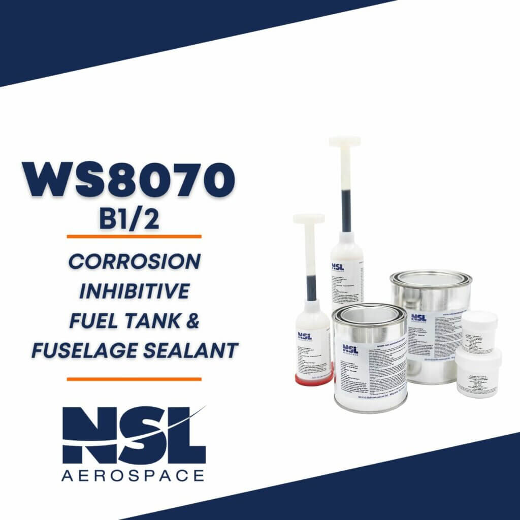 WS8070B1/2 Corrosion Inhibitive Fuel Tank & Fuselage Sealant