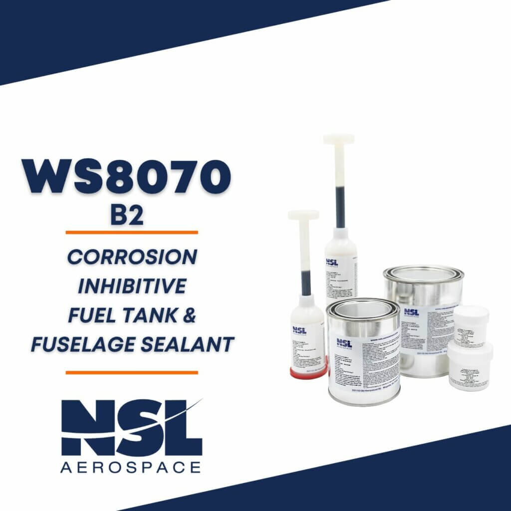 WS8070B2 Corrosion Inhibitive Fuel Tank & Fuselage Sealant